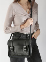 Cross Body Tas Kiev Leder Dr martens Zwart kiev AB097001-vue-porte